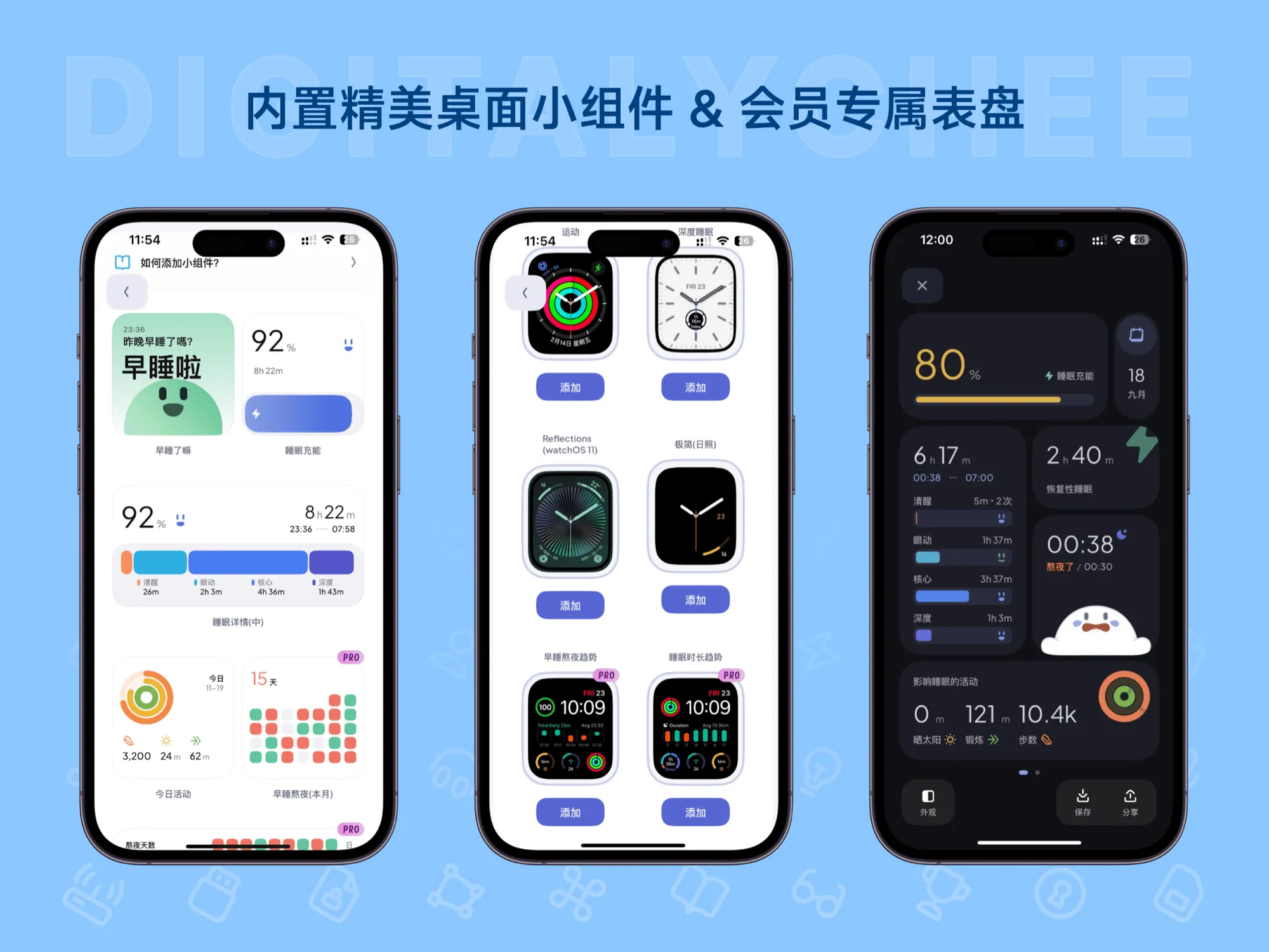 元气睡眠 – AI 睡眠监测工具 支持 Apple Watch