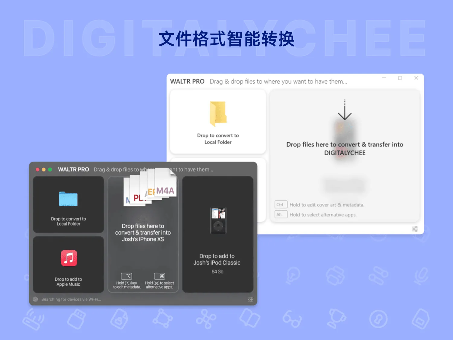 WALTR PRO – 电脑 iOS 文件传输工具 支持自动转换为 iOS 格式