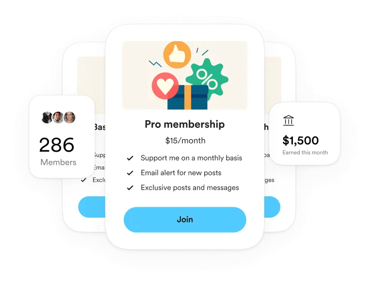 **3. Buy Me a Coffee - 轻量级打赏与会员工具 - 适合个人创作者快速接收粉丝支持** 1