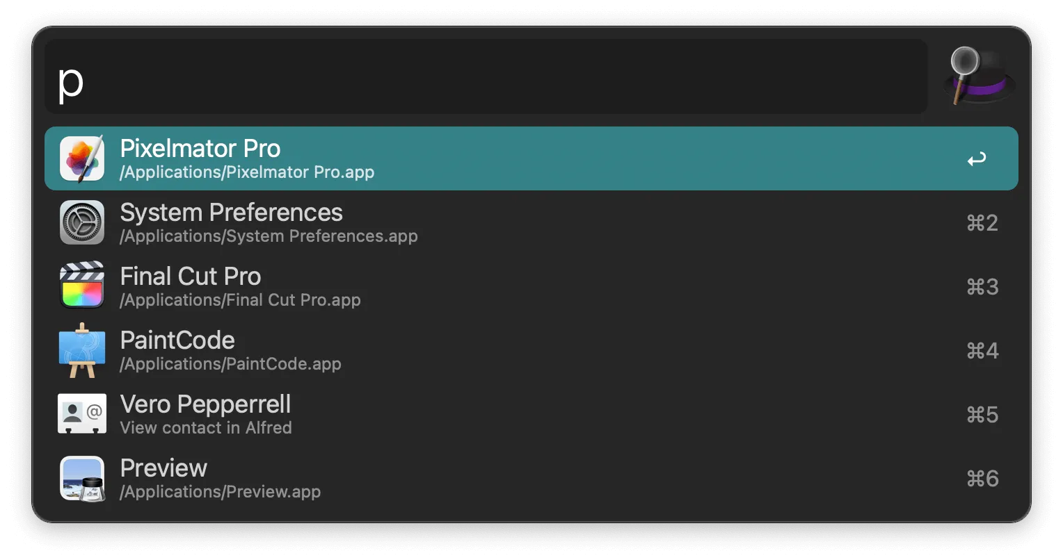 Alfred - macOS平台的快速启动与工作流增强工具 - 文件搜索、剪贴板管理、自定义脚本 1