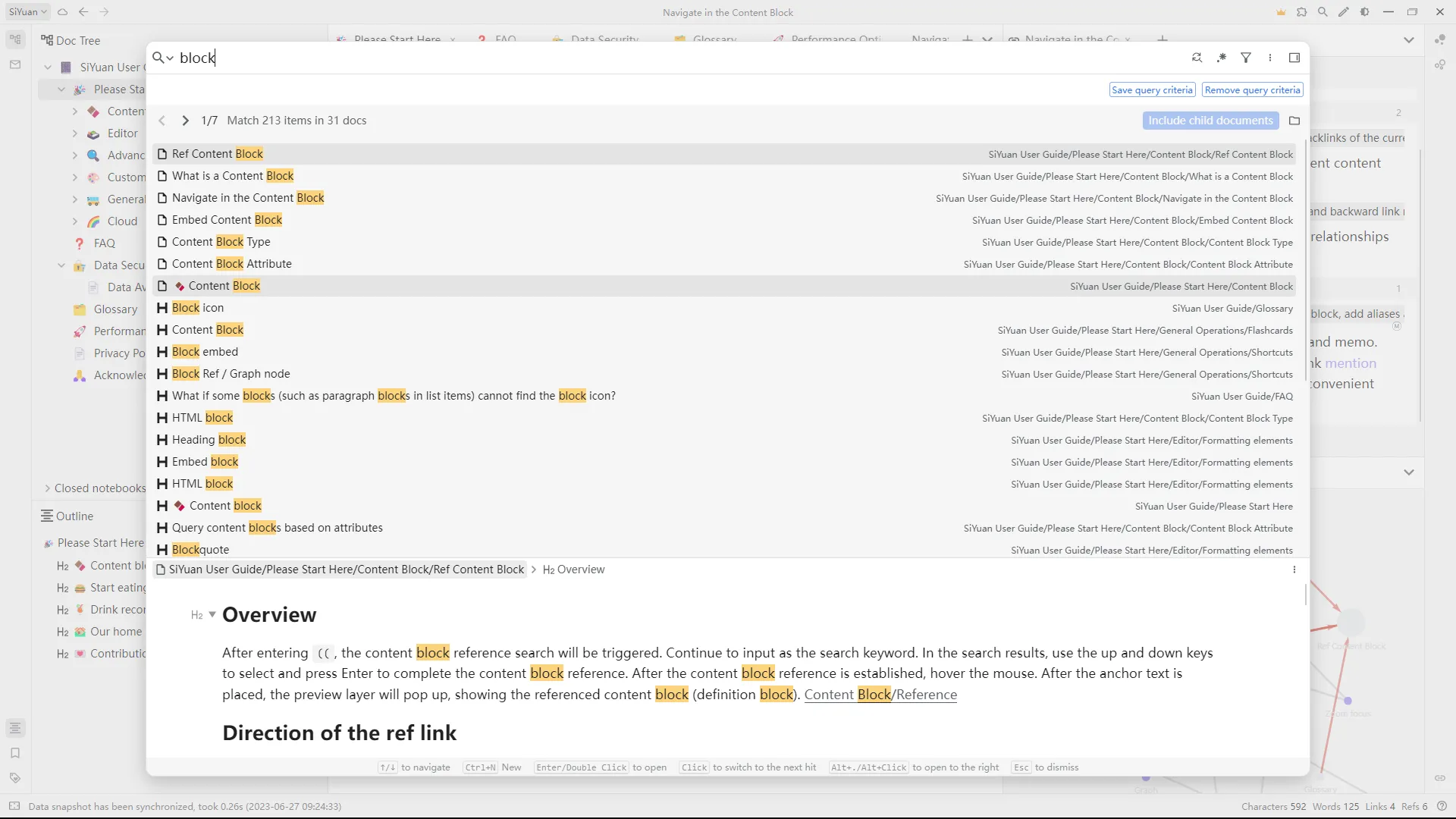 SiYuan - 以“块”为单位的本地优先笔记软件，支持实时双向链接 - 适合结构化写作与长文档管理 2