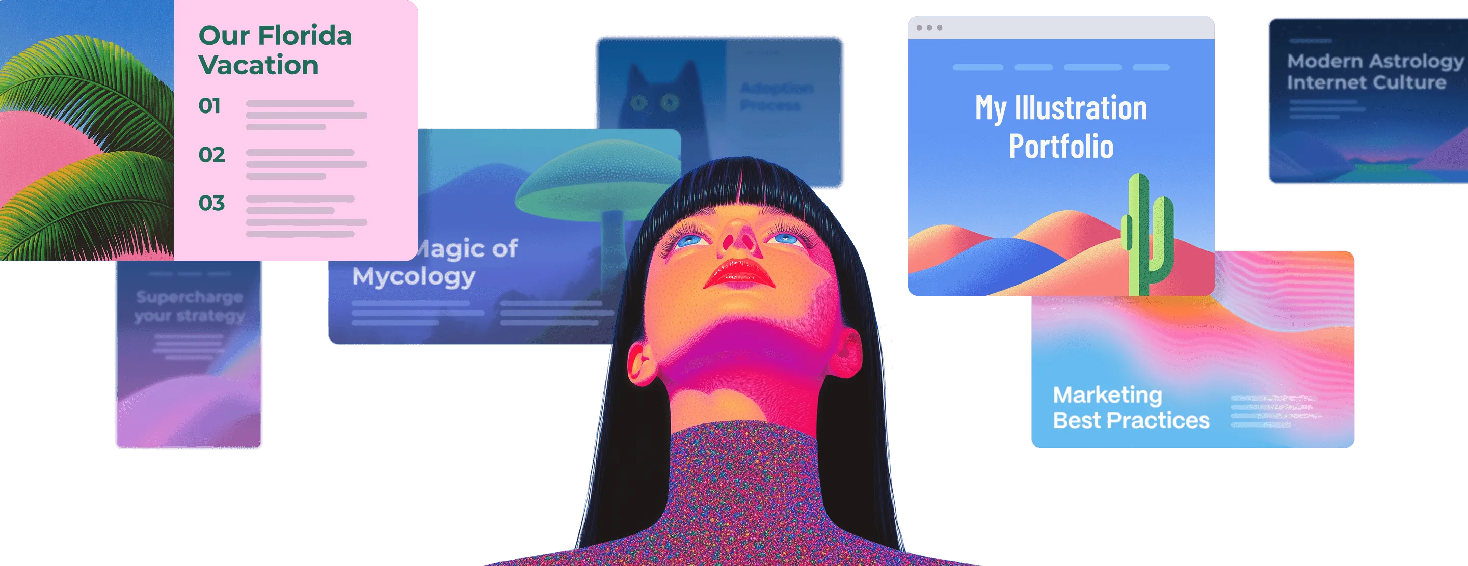 Gamma – 由AI驱动的演示文稿与文档生成工具 – 用途:输入想法,自动生成结构清晰、设计精美的幻灯片、网页或文档。