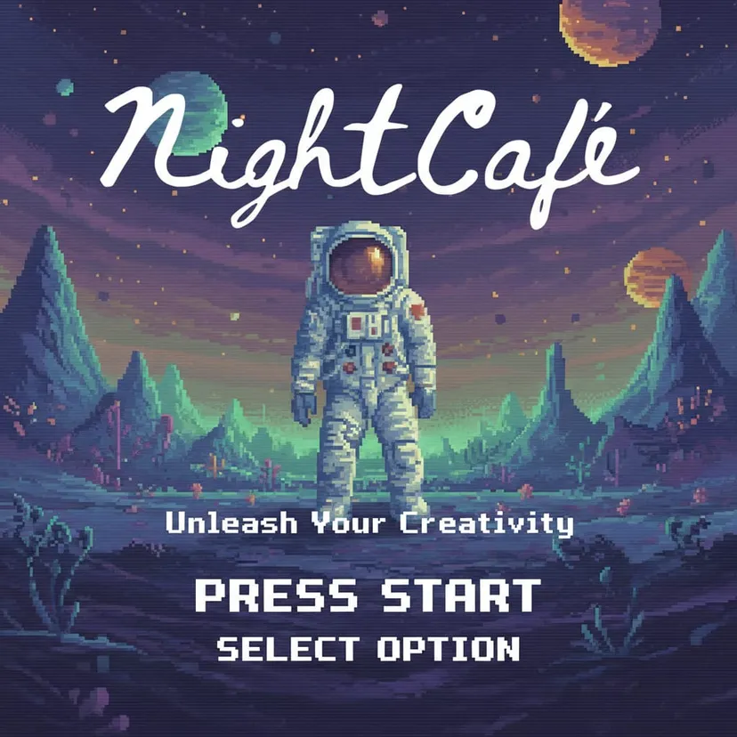 NightCafe Creator - 提供多种算法引擎和社群挑战活动 - 适用于艺术创作探索及多风格作品对比生成 3
