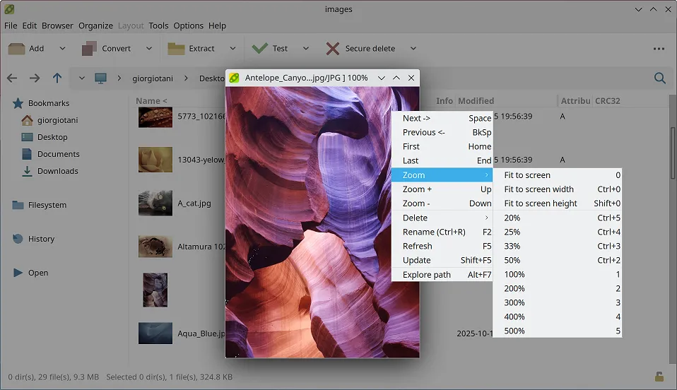 Peazip - 免费开源文件压缩工具 - 支持超百种压缩格式的解压与创建,具备加密、分卷功能,适用于文件归档与安全传输。 2