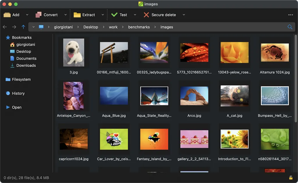 Peazip - 免费开源文件压缩工具 - 支持超百种压缩格式的解压与创建,具备加密、分卷功能,适用于文件归档与安全传输。 3