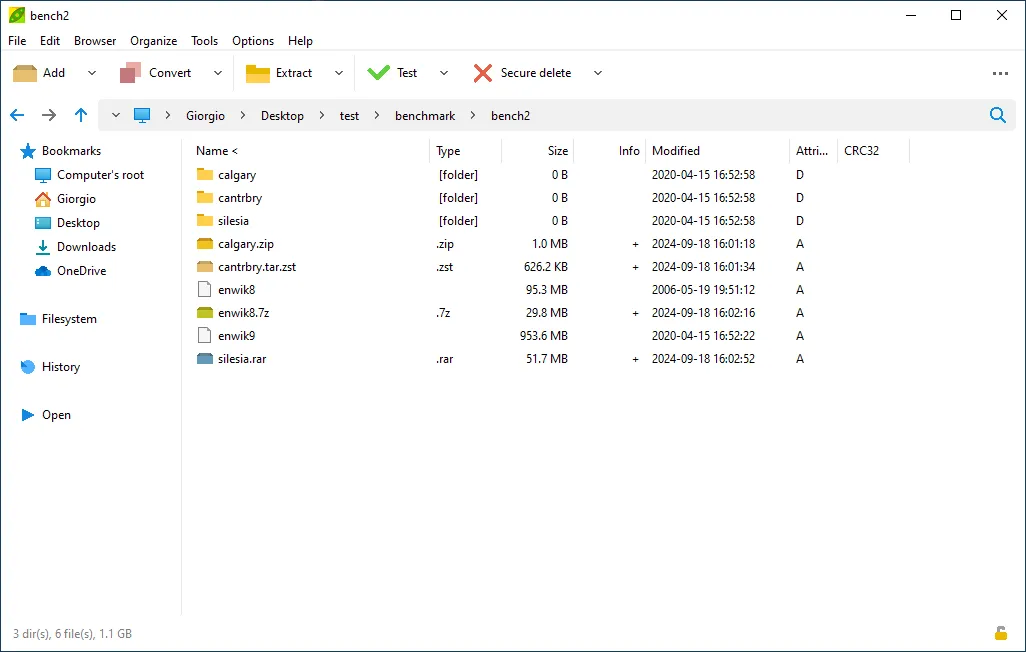 Peazip – 免费开源文件压缩工具 – 支持超百种压缩格式的解压与创建，具备加密、分卷功能，适用于文件归档与安全传输。