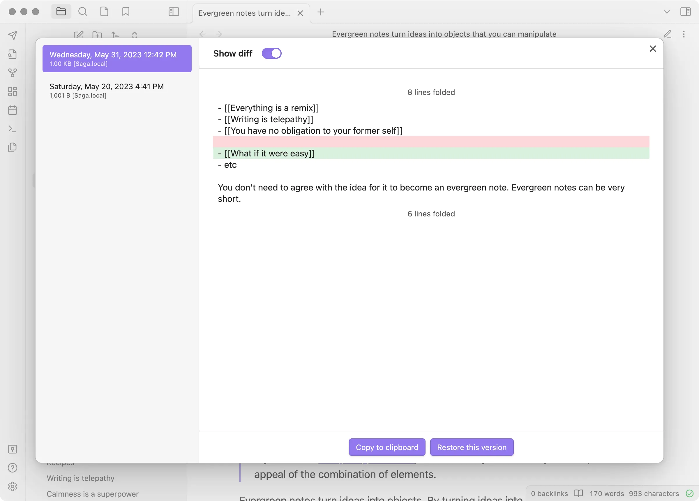 Obsidian - 基于本地 Markdown 文件的网状笔记工具 - 适合构建个人知识库与深度思考 2
